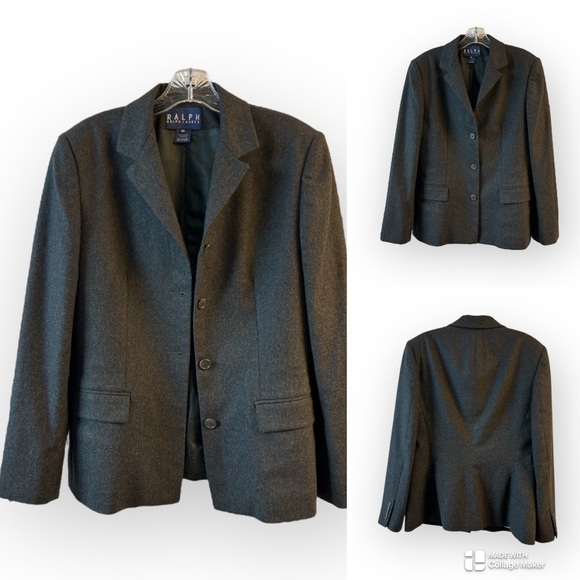 Ralph Lauren blue label wool and cashmere blazer - Picture 1 of 6